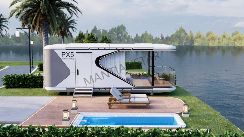 A PX5 mobile prefabricated house