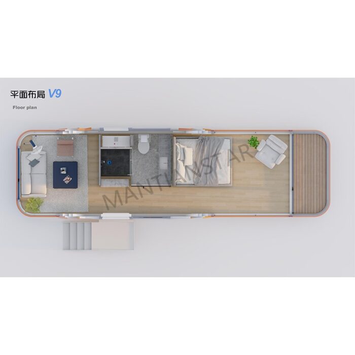 V9 capsule house
