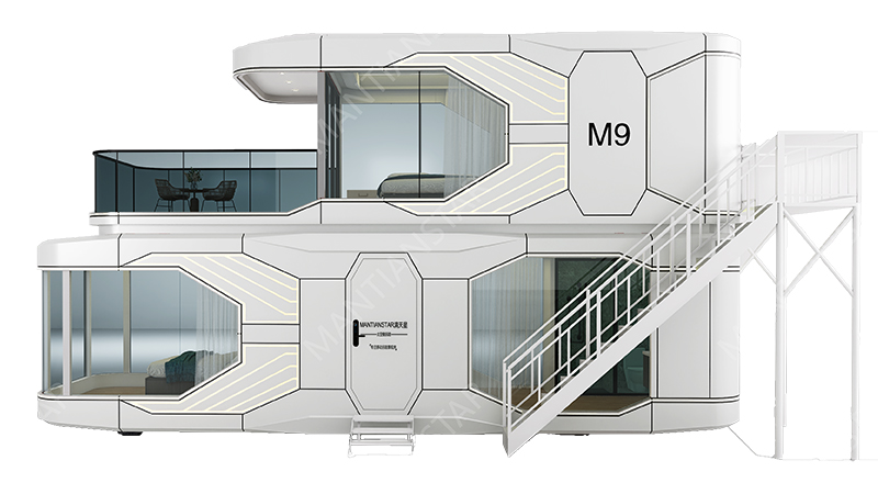 A V9 mobile prefabricated capsule house