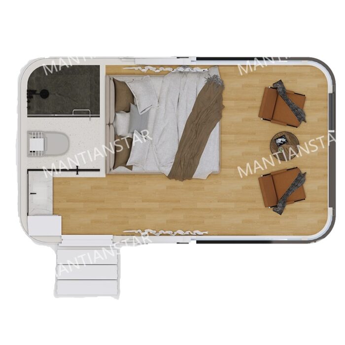 PX3 capsule house