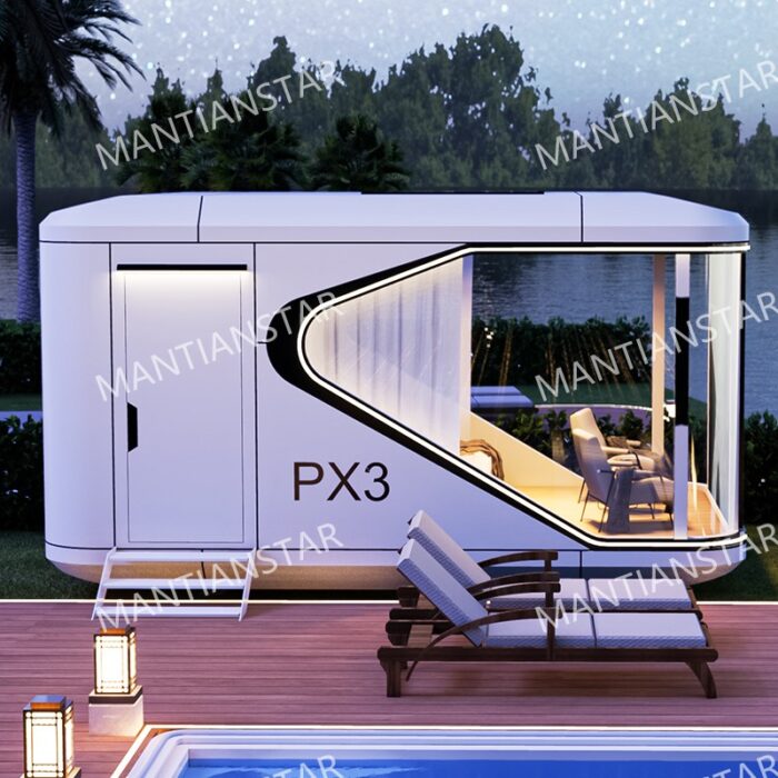 PX3 capsule house