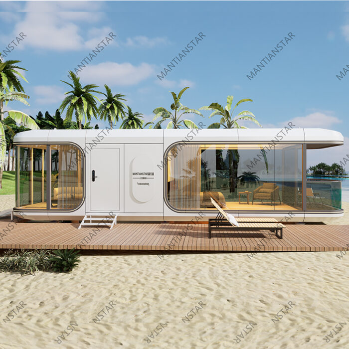 v8 capsule house