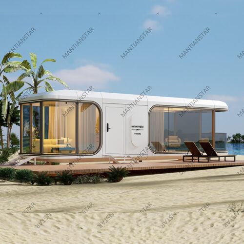 v8 capsule house